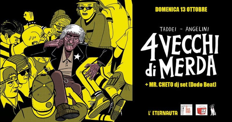 4 vecchi di merda fumetti e popcorn