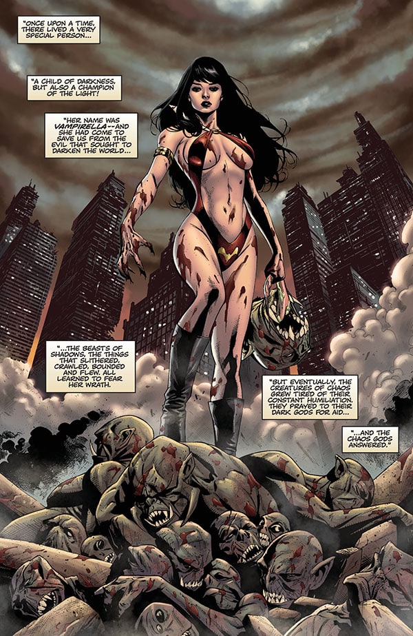 Vengeance of Vampirella 001