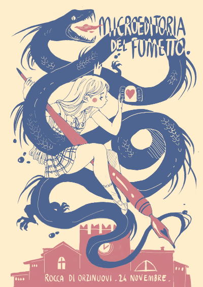 Locandina disegnata da Jessica Cioffi (Loputyn)
