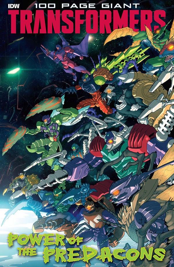 Transformers 100 Page Giant Power of the Predacons