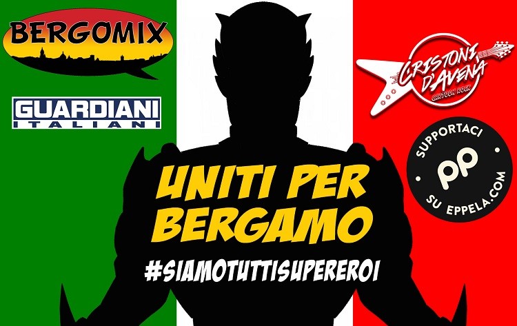 Locandina UNITI PER BERGAMO