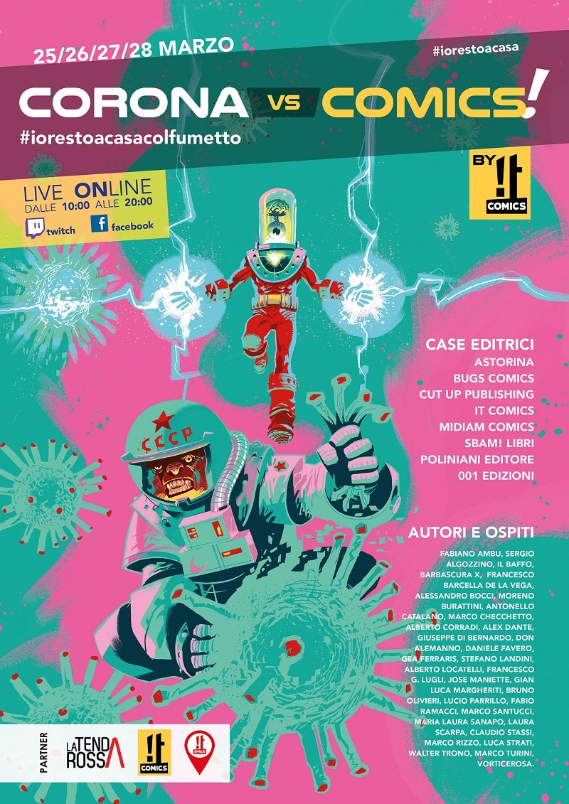 locandina CoronaVScomics