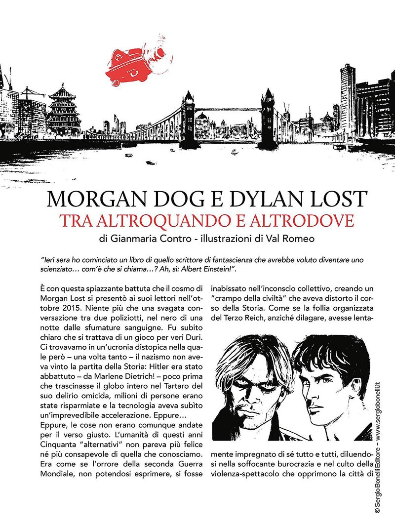 Morgan lost dylan dog incubi e serial killer