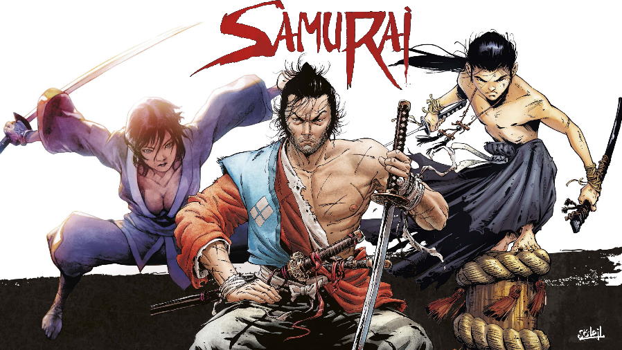 Affiches pubblicitarie universo Samurai (2)