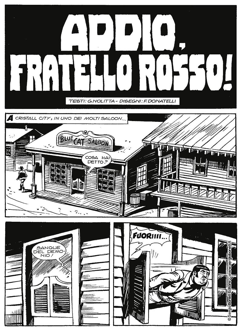 Zagor addio fratello rosso