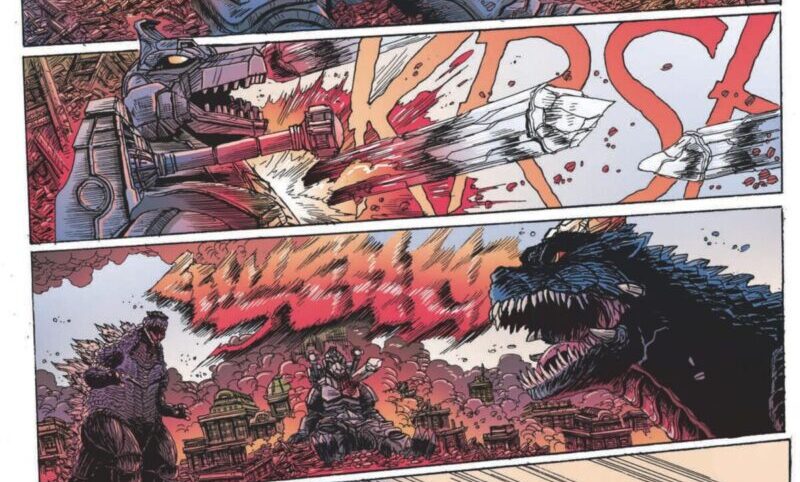 Godzilla La guerra dei 50 anni interni MEDIA