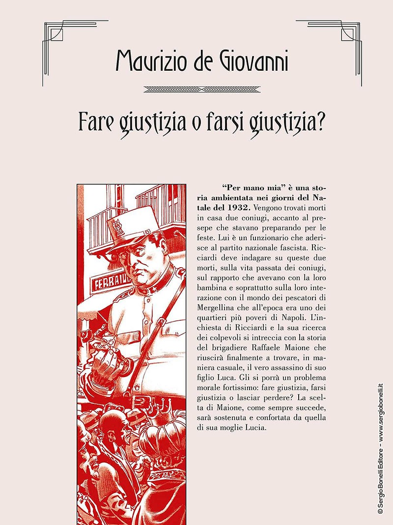 Il commissario ricciardi per mano mia