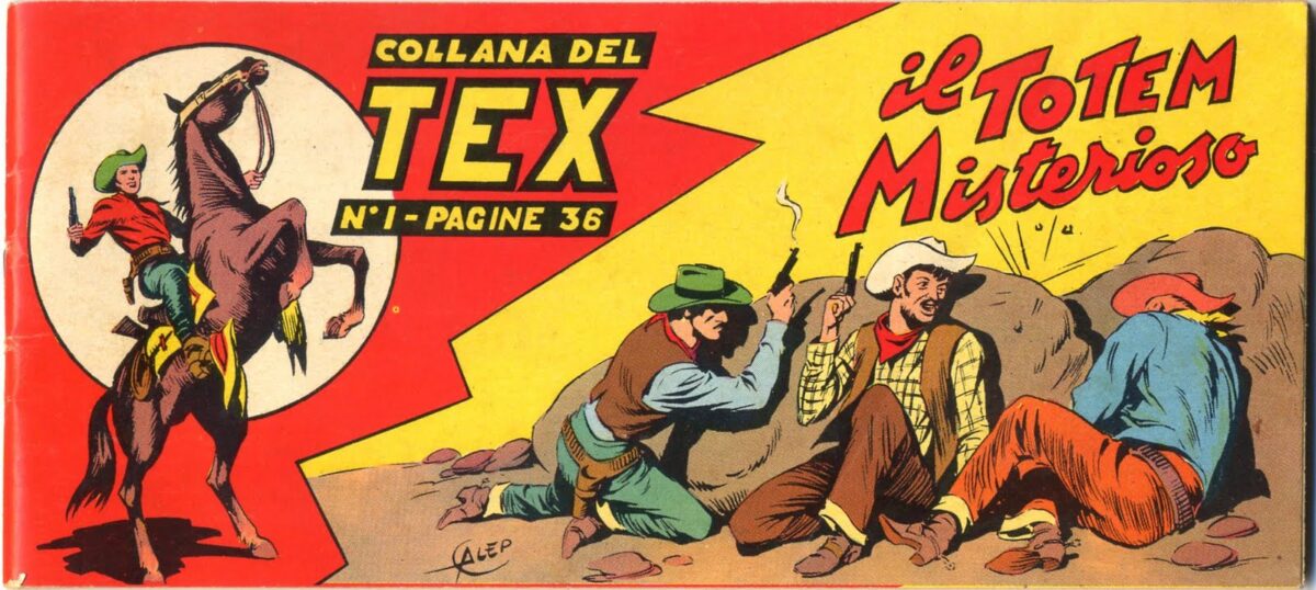 Tex 0001 - Il Totem Misterioso - 00