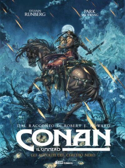 cover CONAN IL CIMMERO vol. 9 – GLI ACCOLITI DEL CERCHIO NERO (star comics, 2021)