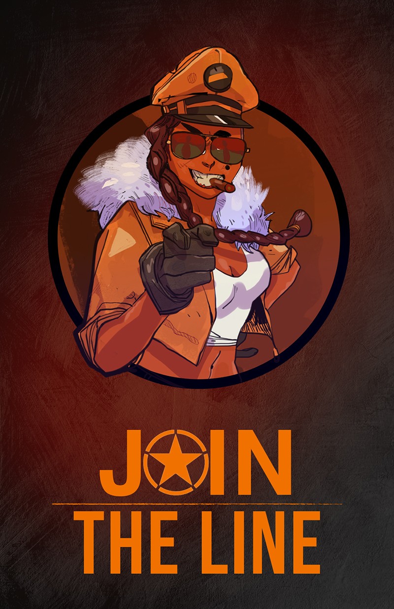Join the line 1