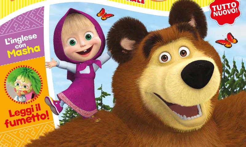 Masha e Orso Il giornalino ufficiale IMG EVIDENZA