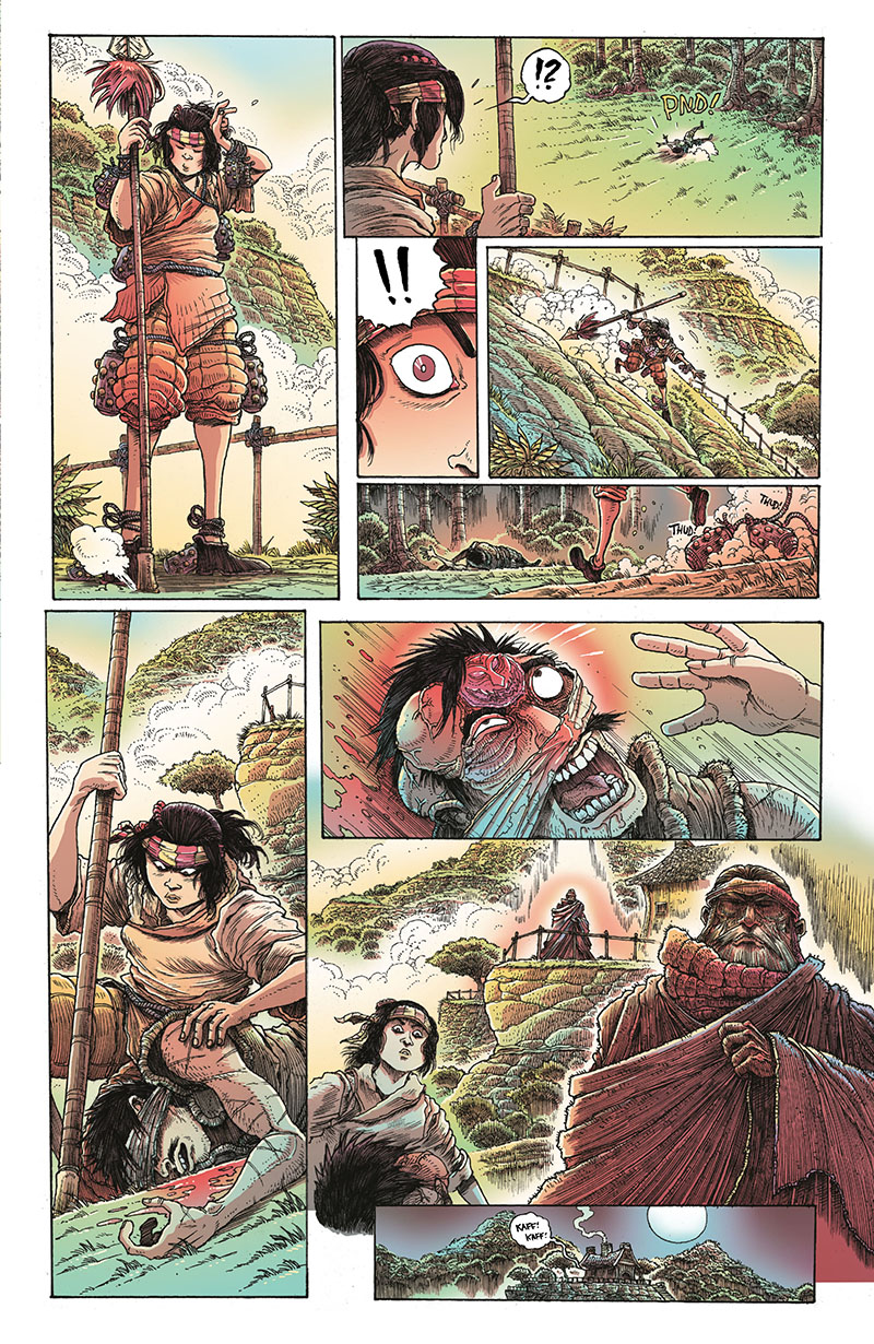 Orphan and the Five Beasts 001