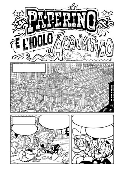 Paperino e l'idolo acquatico