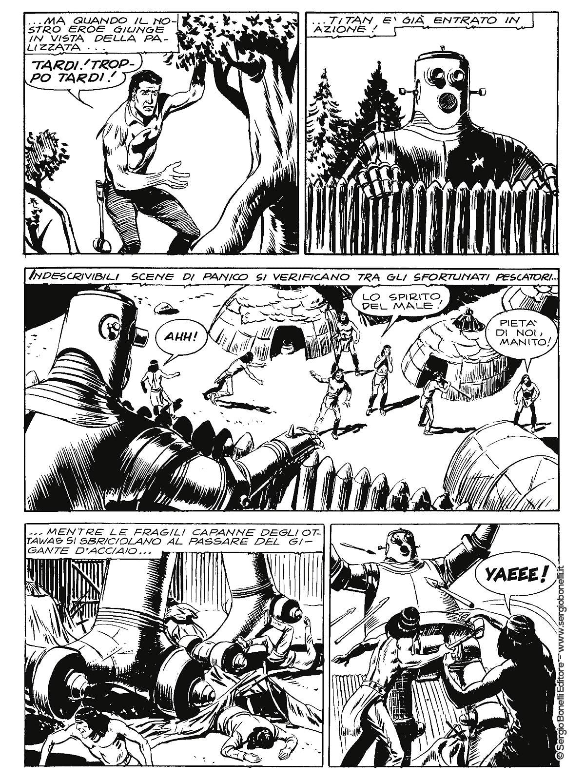 Zagor contro hellingen sulle orme di titan