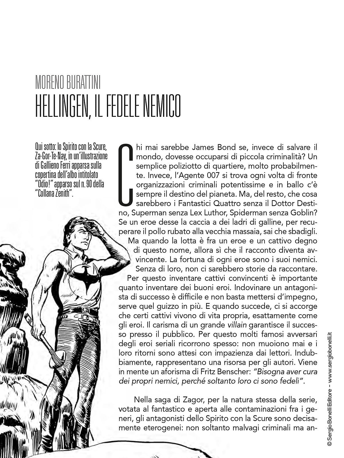 Zagor contro hellingen sulle orme di titan