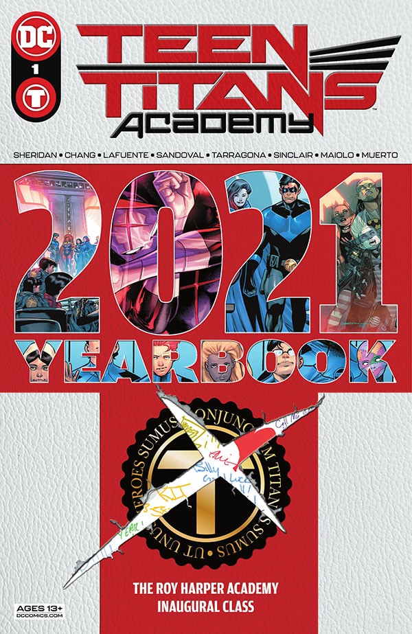 Teen Titans Academy 2021 Yearbook