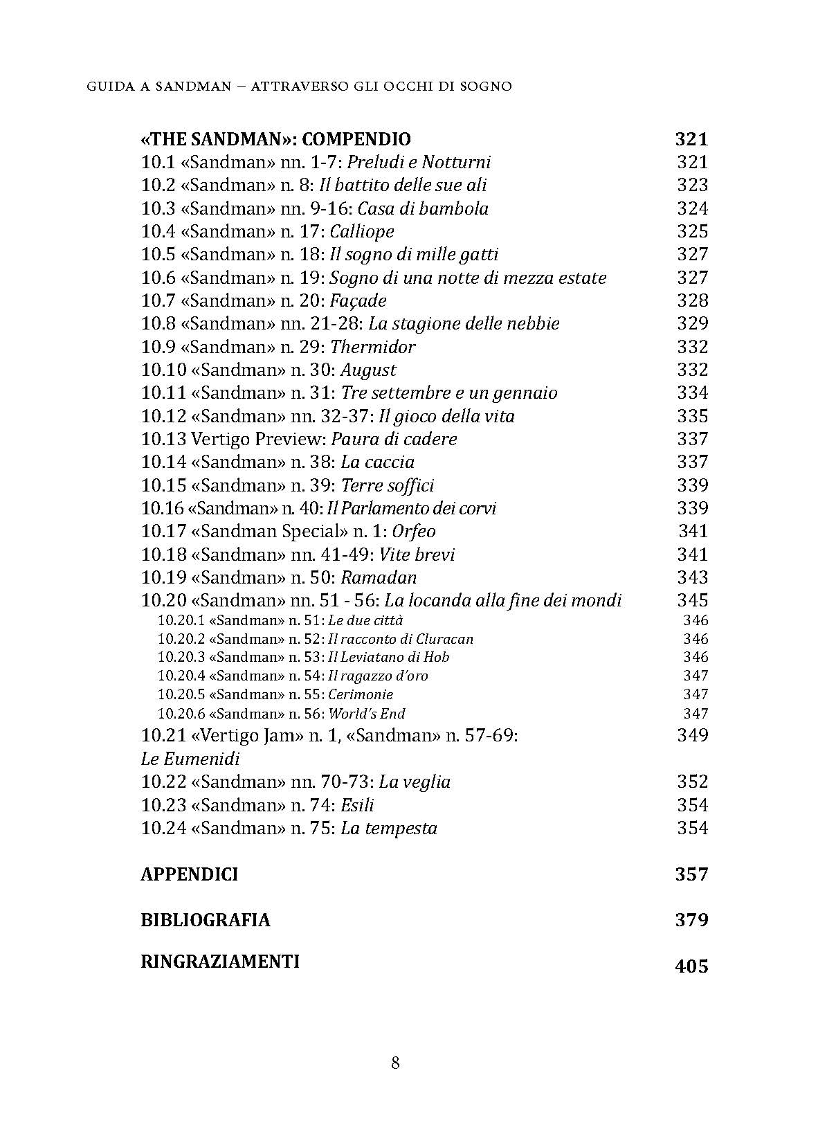 Pagine da PDF Guida non ufficiale a Sandman filigranato Pagina