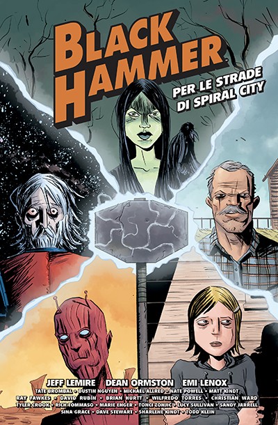 COVER BLACK HAMMER PER LE STRADE DI SPIRAL CITY