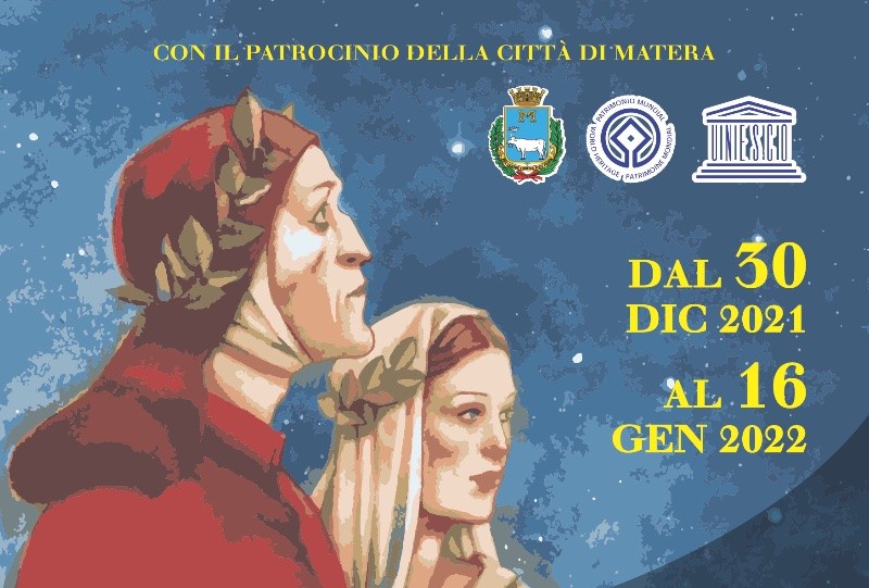 Locandina Matera 2021 22 Mostra Dante