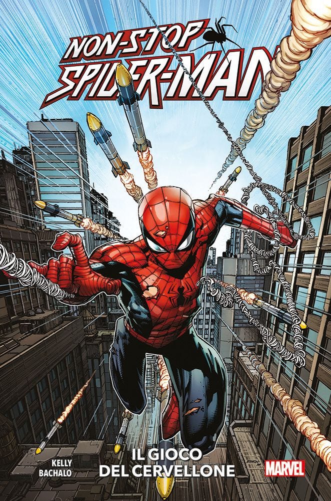 Non Stop Spider-Man Il gioco del cervellone_cover