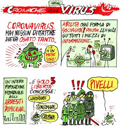 Cronache dal Virus tavola 1