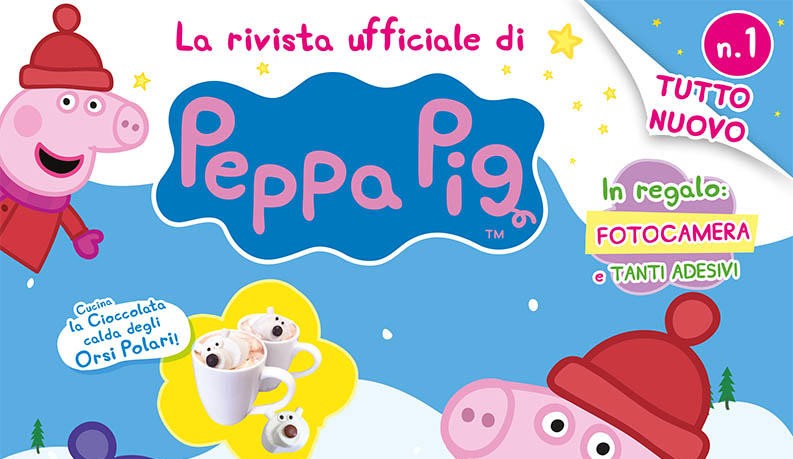 La rivista ufficiale di Peppa Pig (10 gen. 2022) IMG EVIDENZA