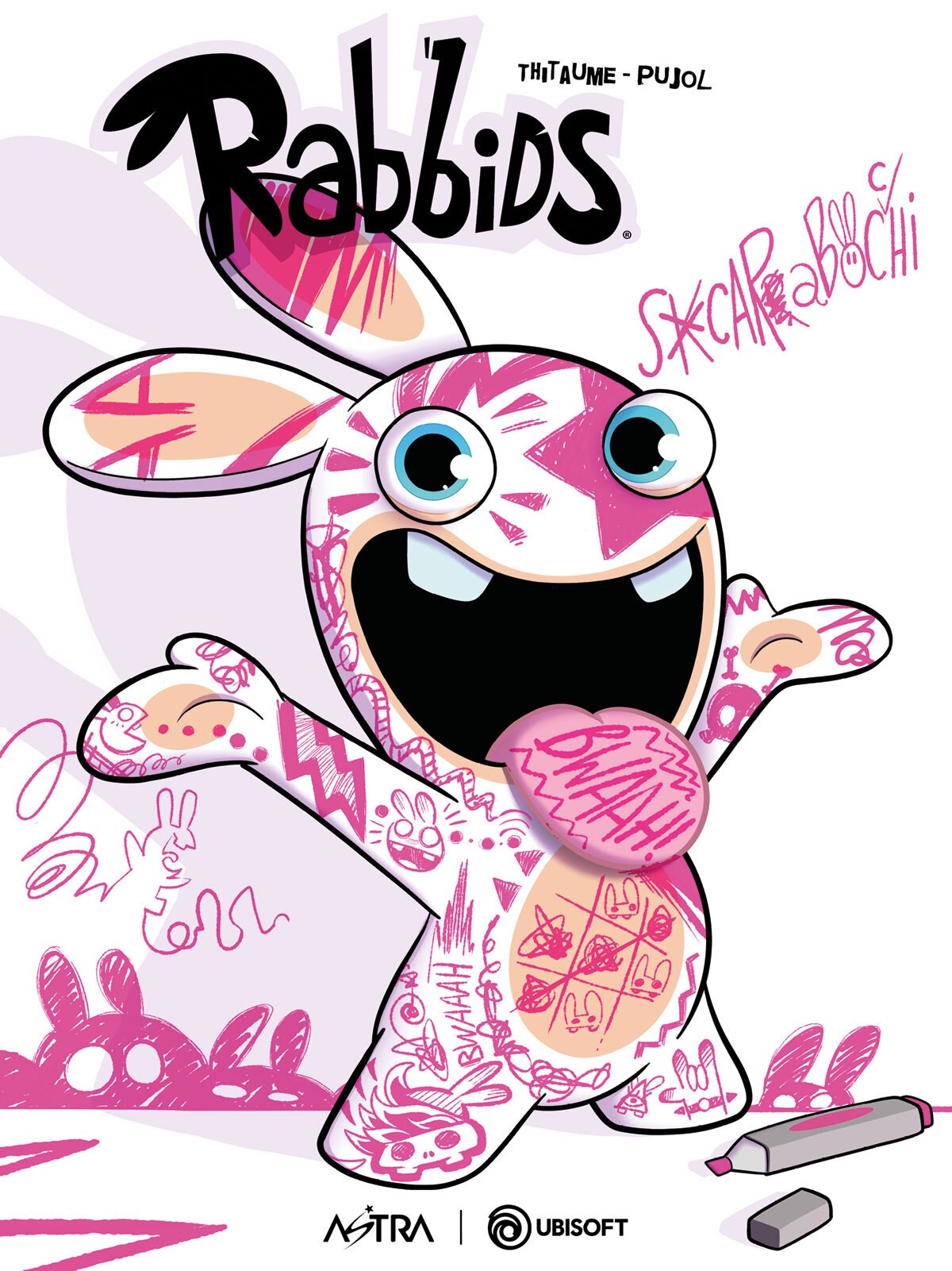 Rabbids vol. 4 di Thitaume e Romain Pujol (Star Comics, feb. 2022) VARIANT COVER