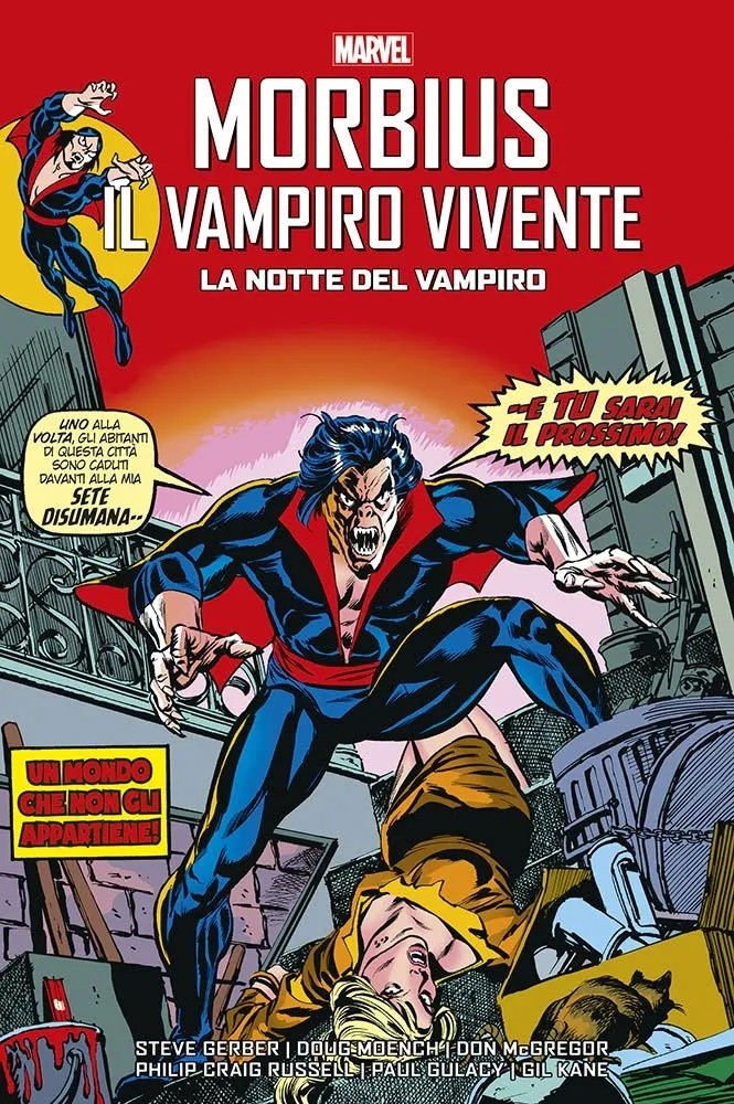 Morbius Il vampiro vivente_cover