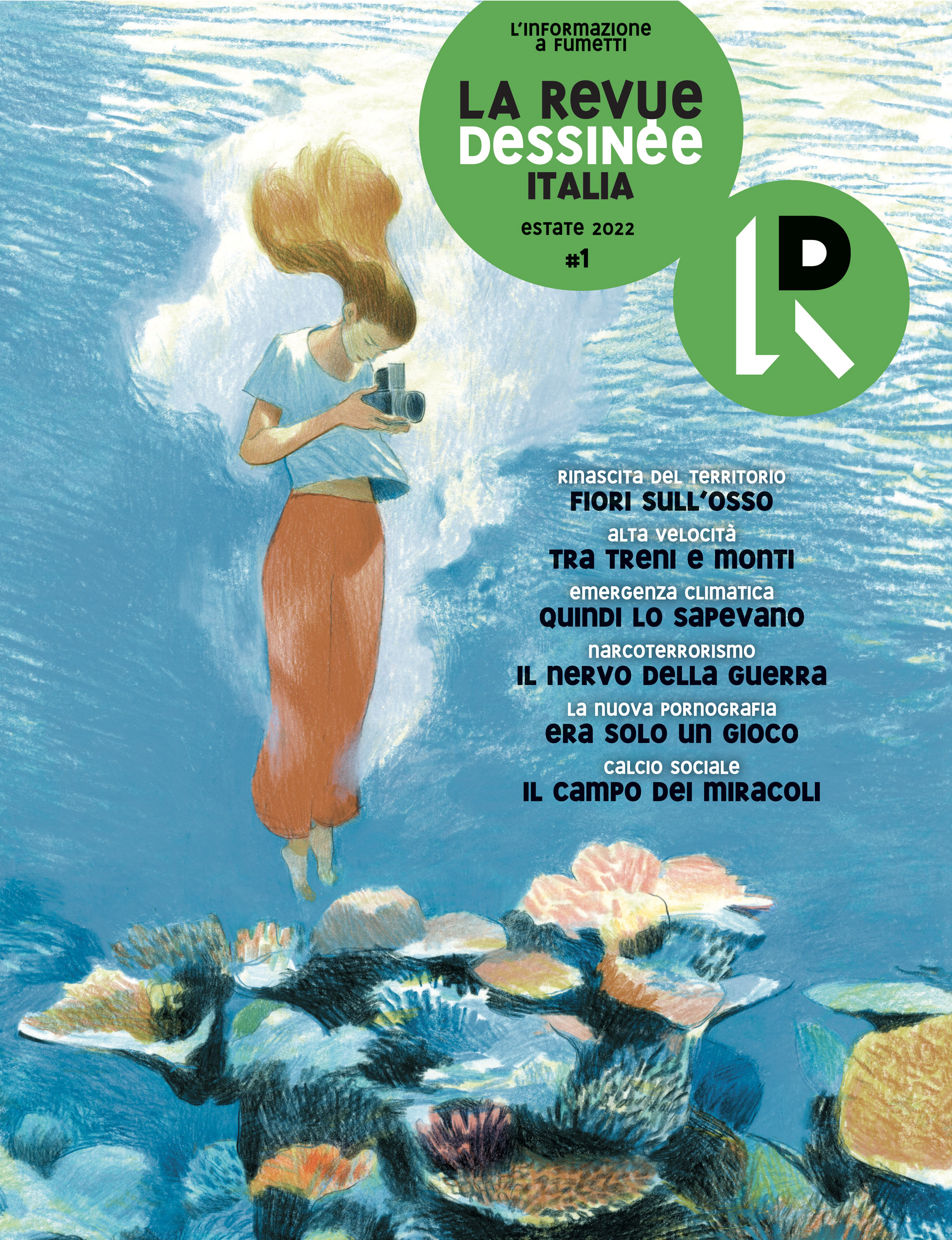 Copertina La Revue Dessinée Italia #1
