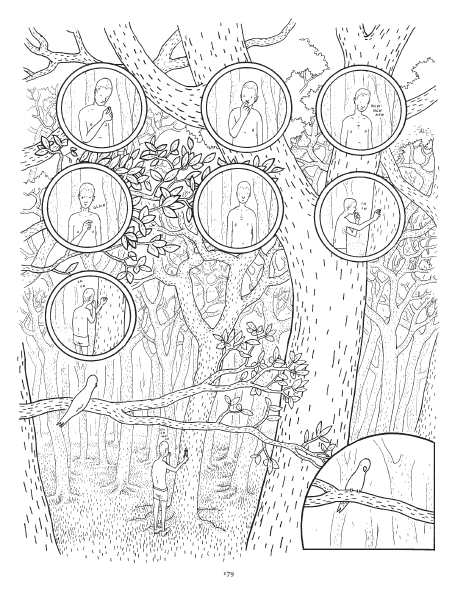 idiota nel bosco