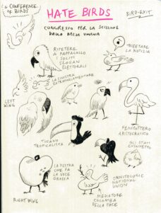 Hateful birds_sketch Tuono Pettinato
