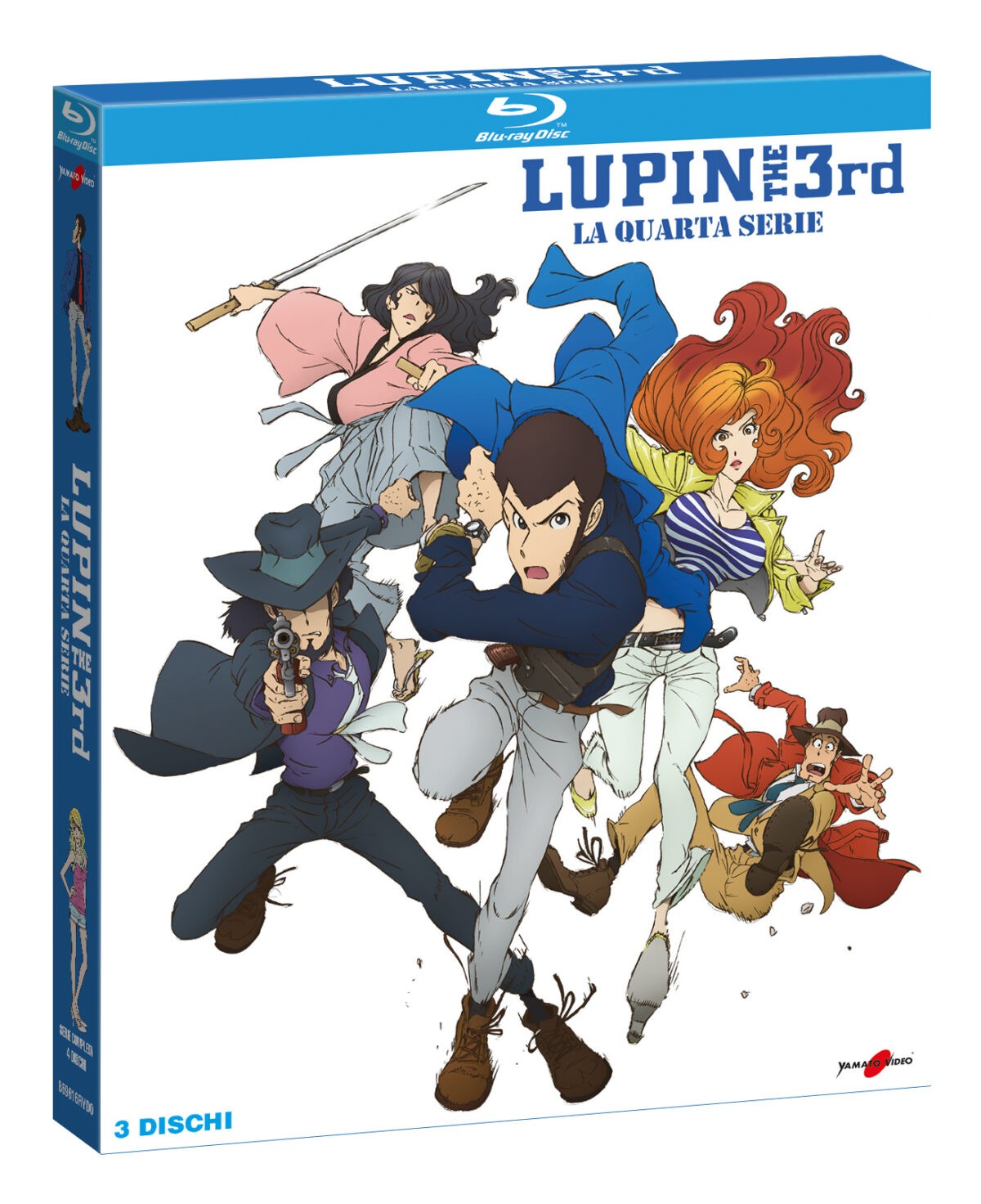 Lupin III La quarta serie Cofanetto BD