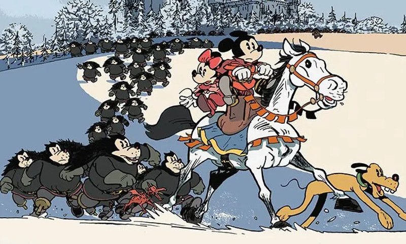Mickey mille Gambadilegno evidenza