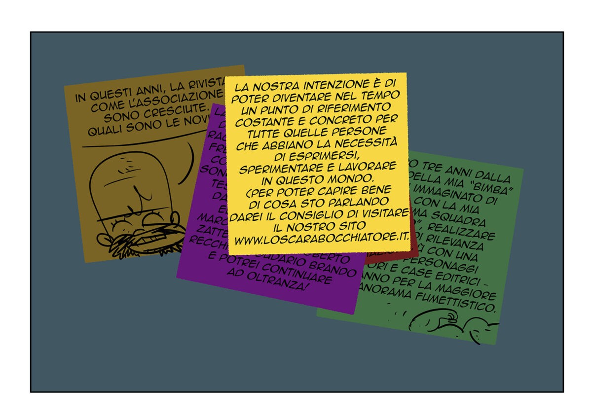 Postit SCARABOKKIATORE