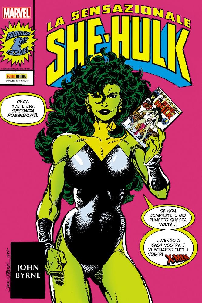 La sensazionale She-Hulk_cover