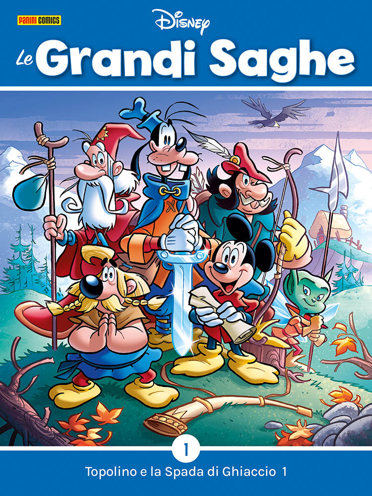 Le Grandi Saghe_Topolino e la spada di ghiaccio 1 (Panini, set. 2022)