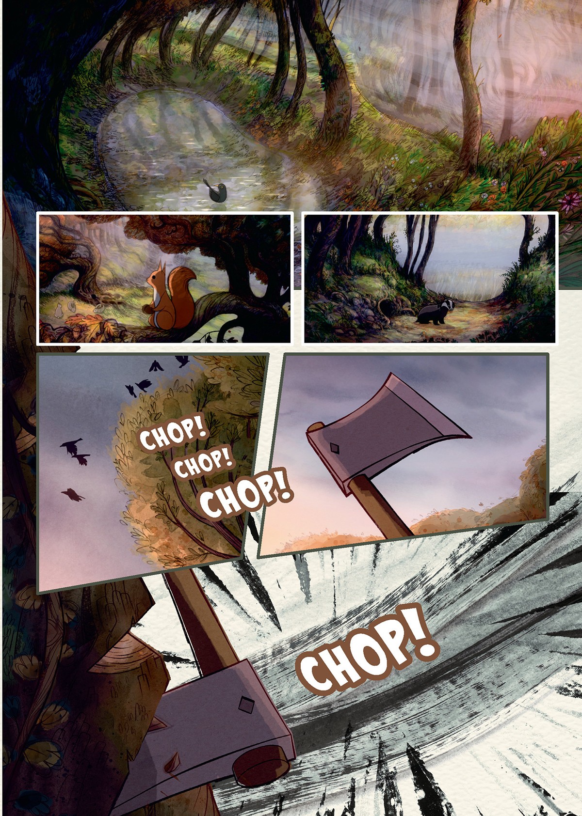 Wolfwalkers Page1