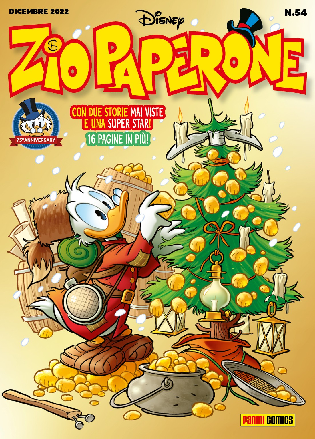 Cover Zio Paperone dicembre