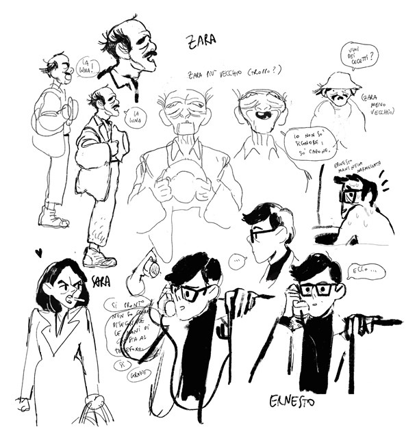 Studi personaggi