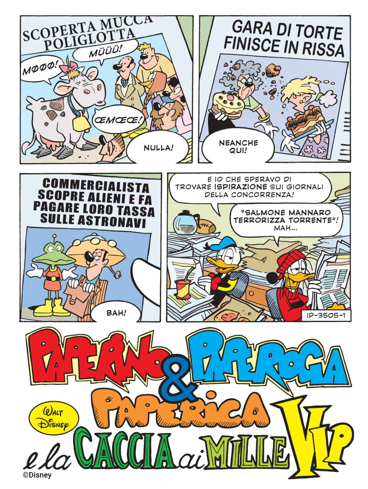 Paperino, Paperoga e Paperica e la caccia al mille vip