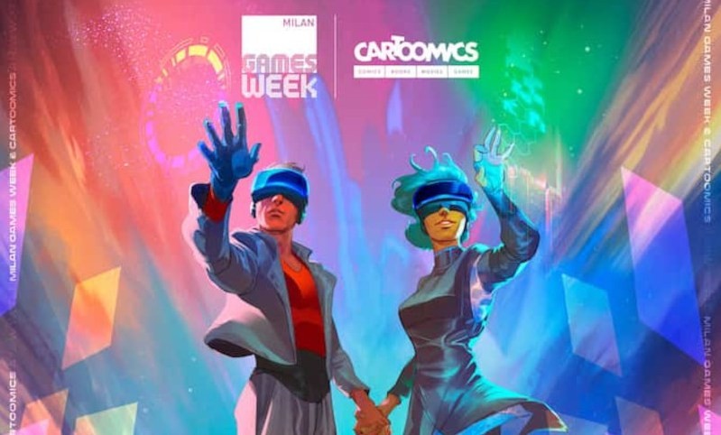 Cartoomics milano games week 2022 evidenza