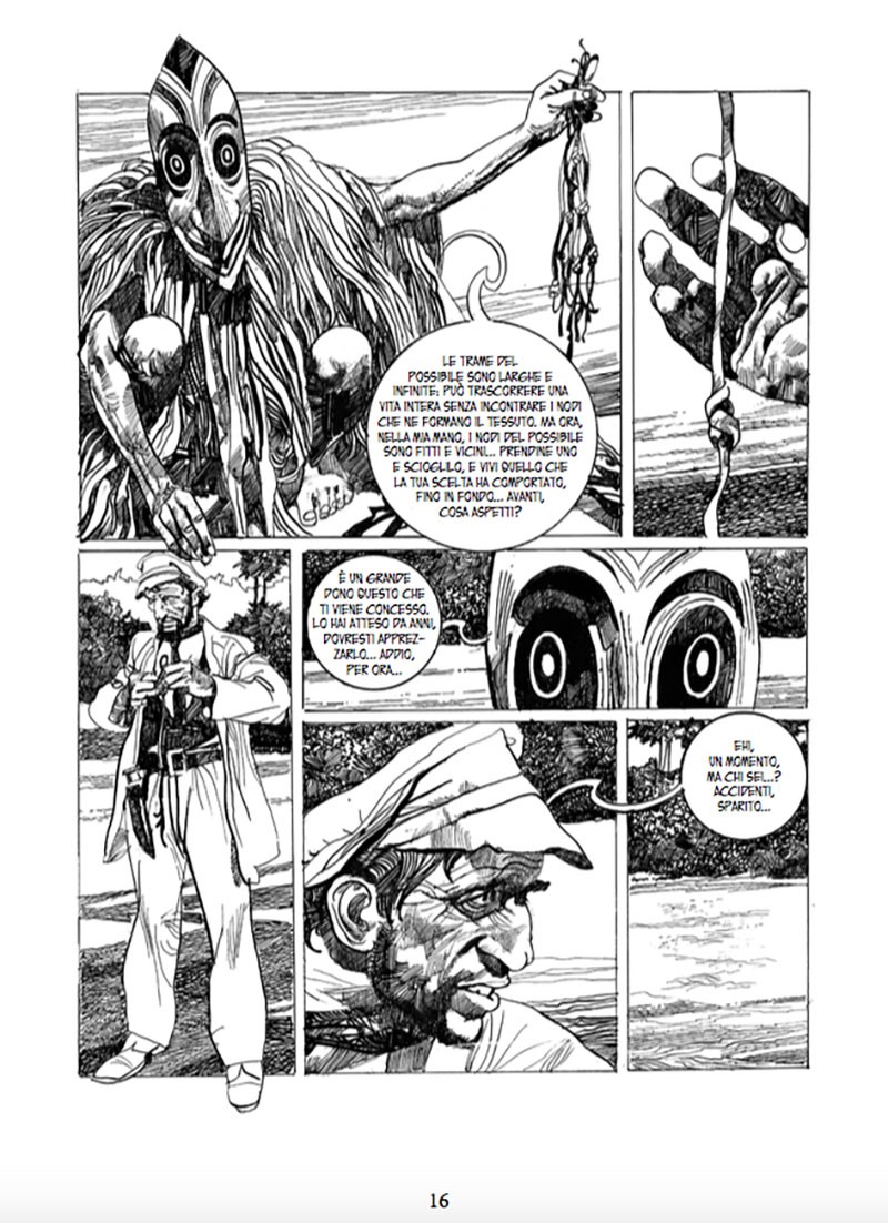 Sergio Toppi Isola gentile