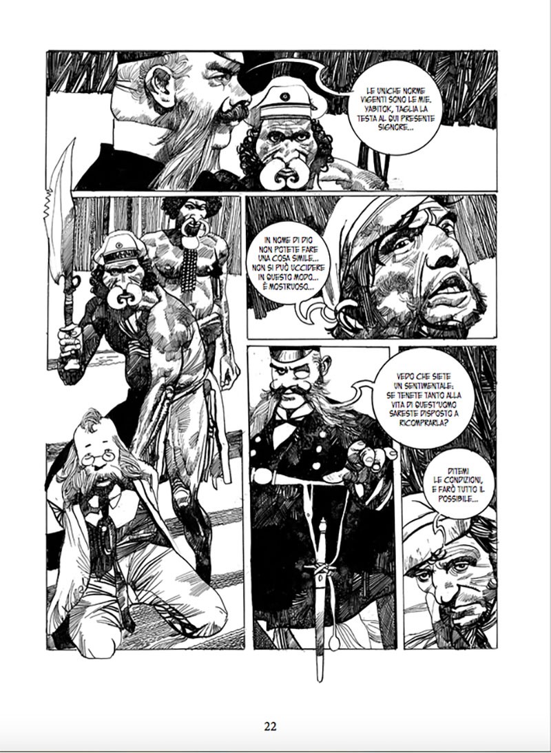 Sergio Toppi Isola gentile