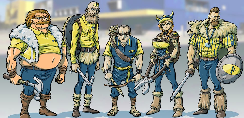 Nanowar of steel home