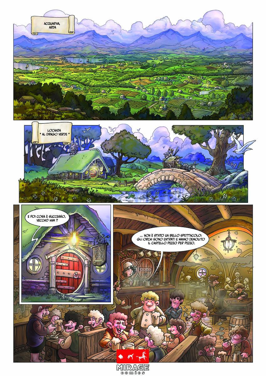 Cronache Di Arda Le Avventure Di Sottocolle Pag. 1 Cap.1 1