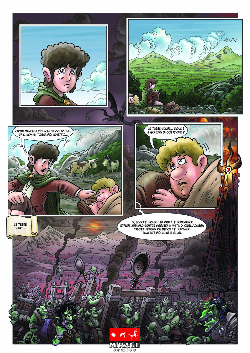 Cronache Di Arda Le Avventure Di Sottocolle Pag. 1 Cap.3 1
