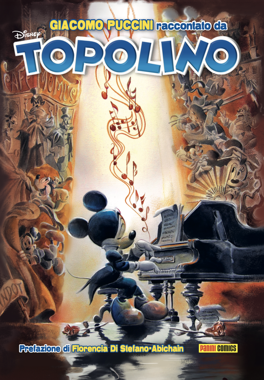 Cover Topolino Racconta Giacomo Puccini