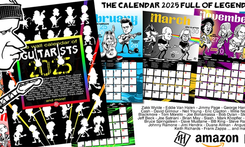 Calendario Chitarristi 2025 Thumb