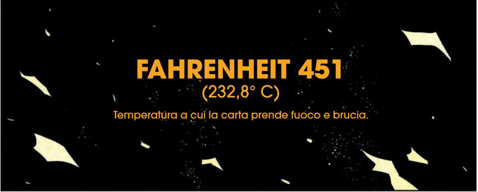 Fahrenheit 451 Copertina