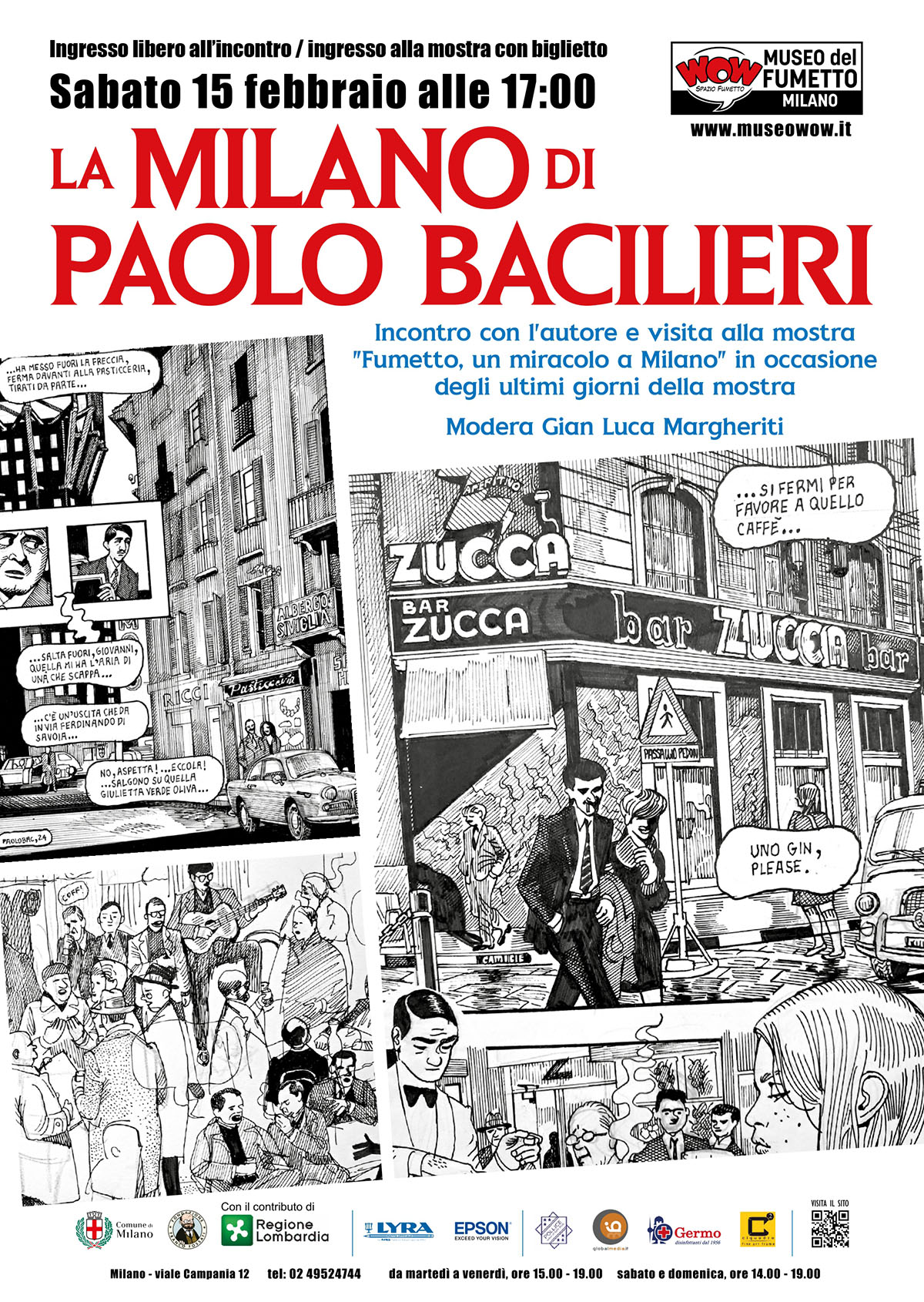 Locandina Milano E Bacilieri